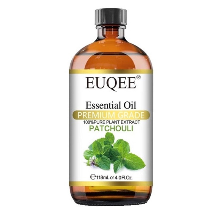 Set Ulei Esential Patchouli, 118ml, Sticla Ambra, Aromaterapie, Multicolor