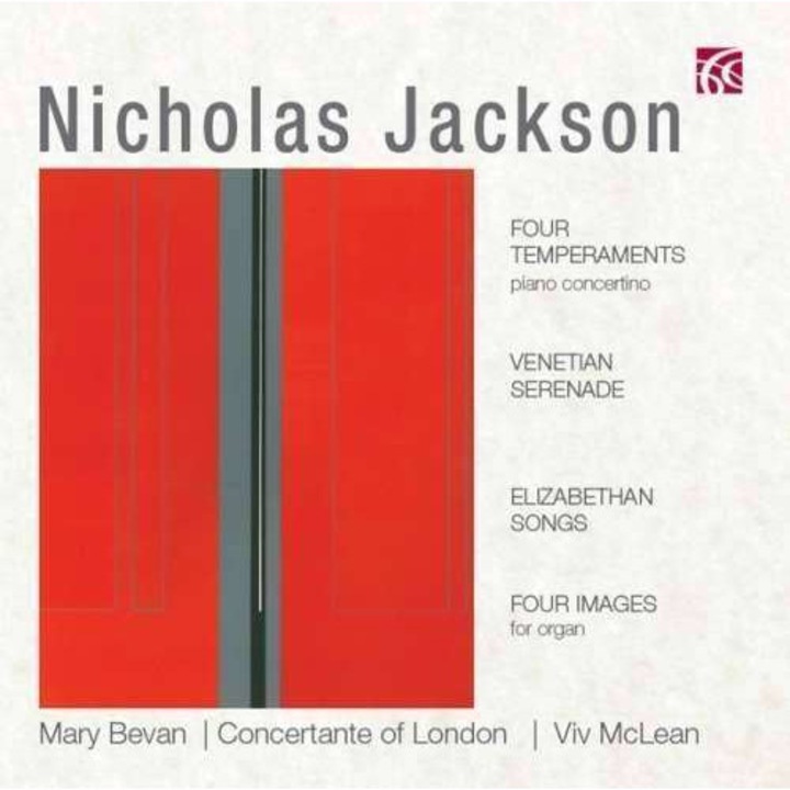 Nicholas Jackson - Chamber & Organ Music (CD)