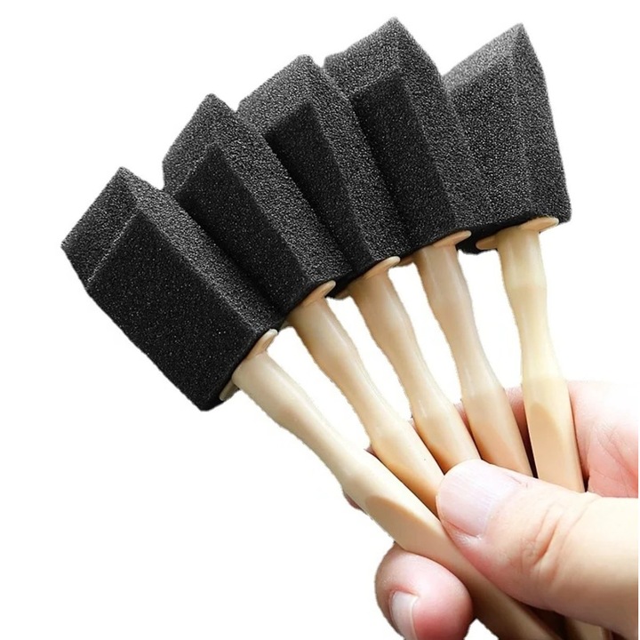 Set perii detaliere auto pentru bord, Edibazzar, 140x50x25mm