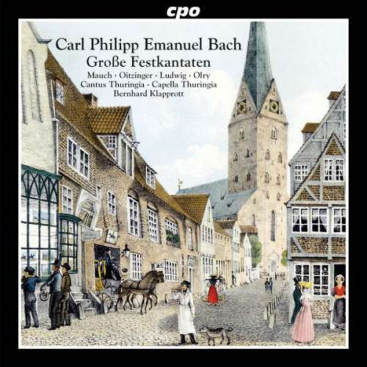 C.P.E. Bach - Festive Cantatas: Einfuhr (CD)