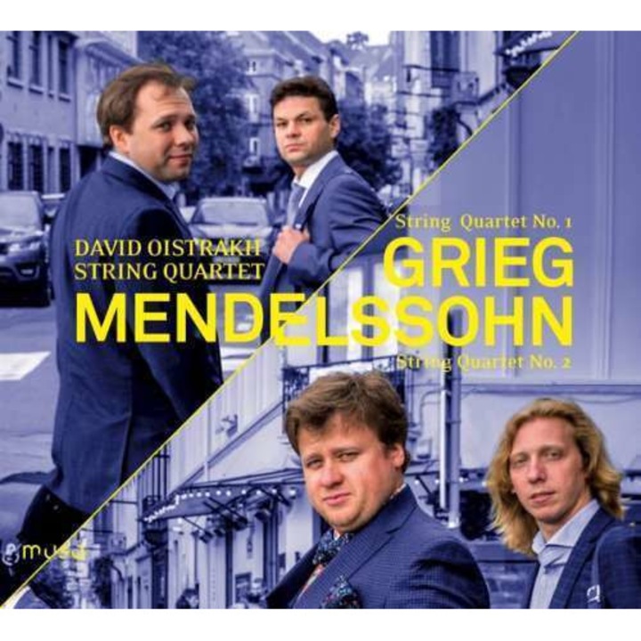 Grieg/Mendelssohn - String Quartet No.1 (CD)