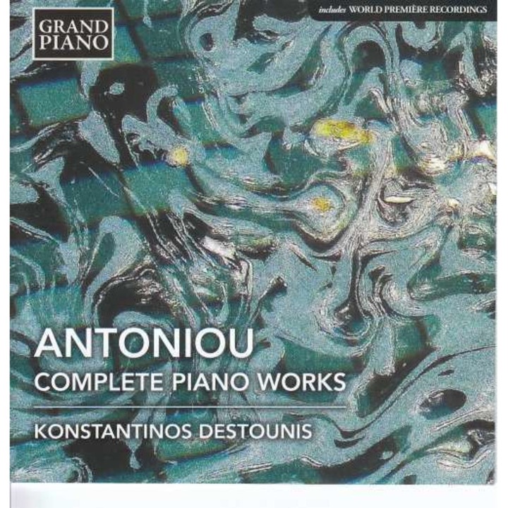 T. Antoniou - Complete Piano Works (CD)