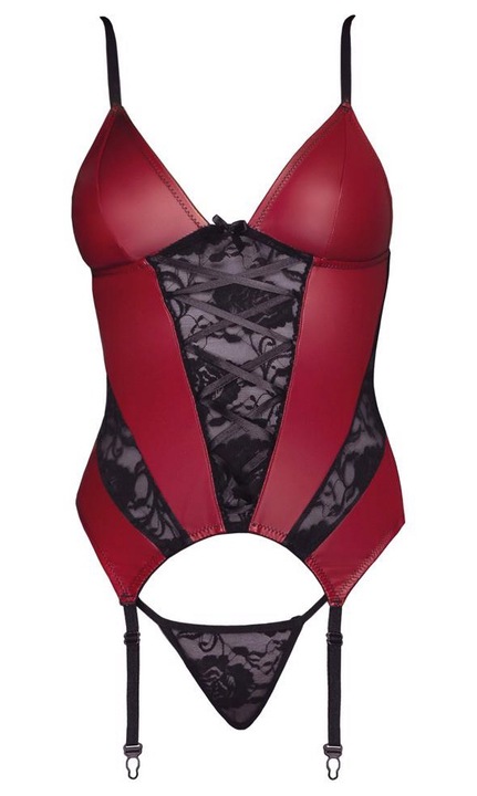 Szexi fehérnemű, Cottelli fehérnemű, Piros/Fekete