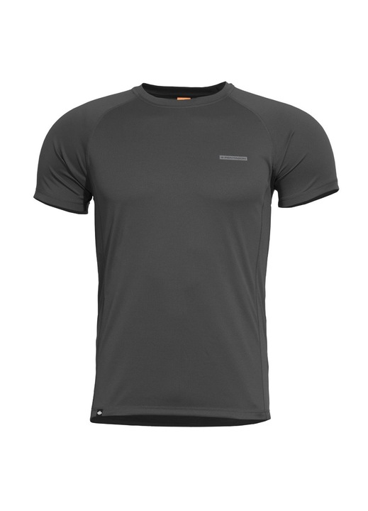 Tricou barbati Pentagon, anti-transpiratie, negru, poliester, 2XL INTL
