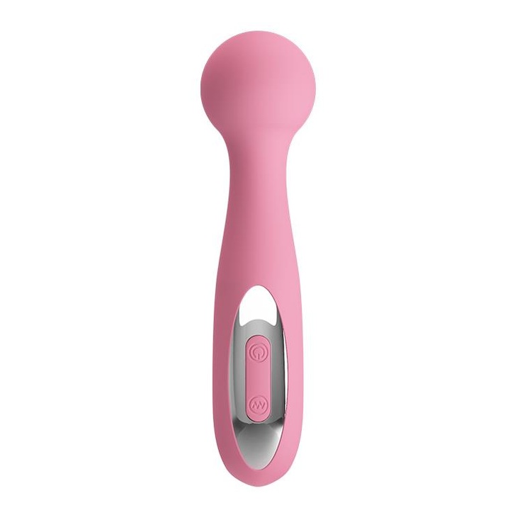 Вибратор Pretty Love, силикон, 12 вибрационни функции, USB зареждане, 15см