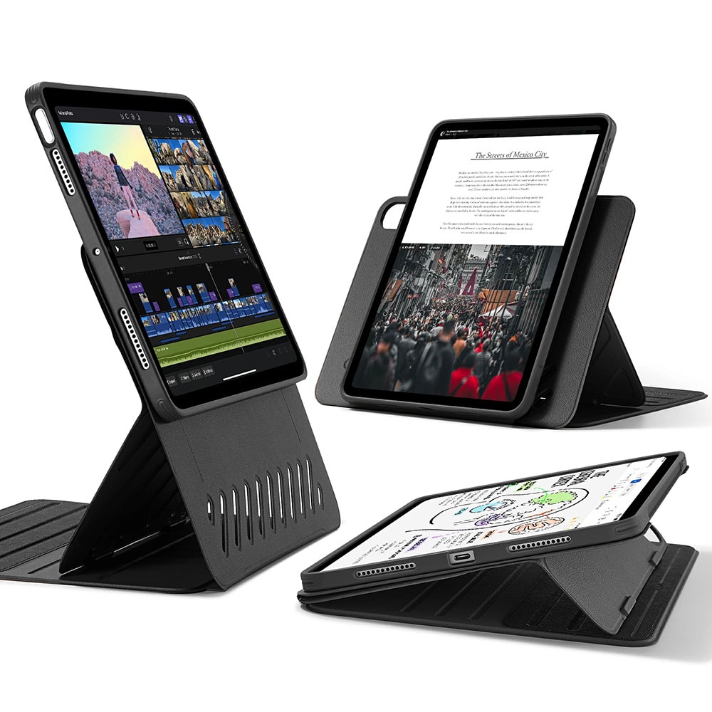 Husa pentru iPad Air 4 (2020) / Air 5 (2022) / Air 6 (2024) - ESR Shift Magnetic - Negru