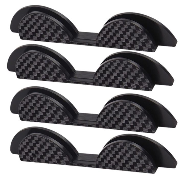 Set 4 protectii portiera, Negru, Ilsedo FS-1271