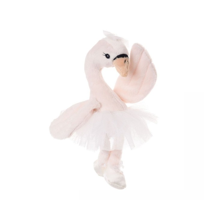 Figura plüss hattyú, Kis Odette, 15 cm
