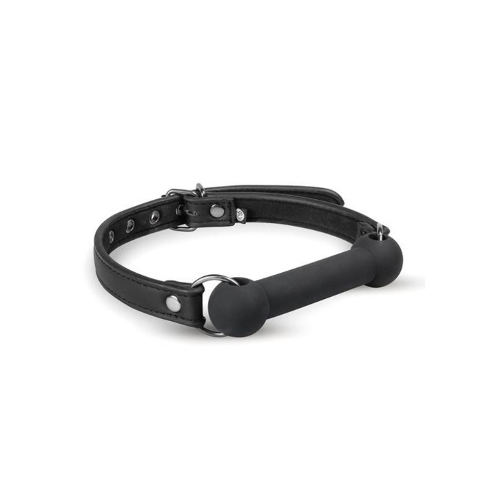 Calus de bondage EasyToys, silicon, negru, 56x2cm