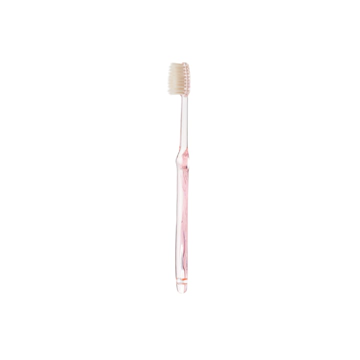 Miswak fogkefe, puha kúpos sörték, csak víz, japán, rózsaszín