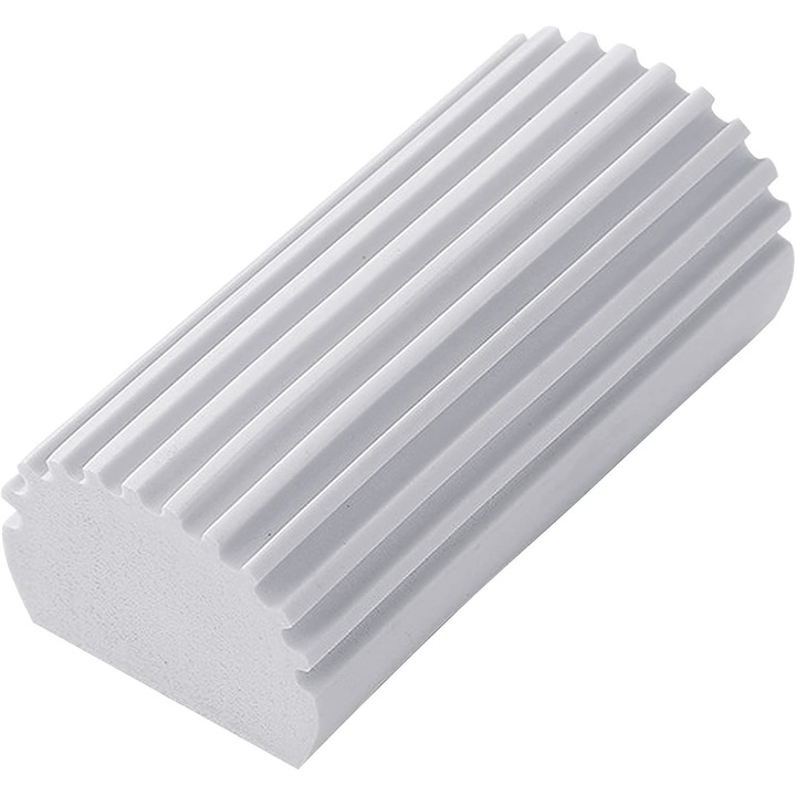 Магическа гъба за универсално почистване, висок капацитет на абсорбиране на течности, антистатична и антиалергична, размер 10,5 cm x 5,5 cm x 4,5 cm, сива, ORIGINAL DEALS