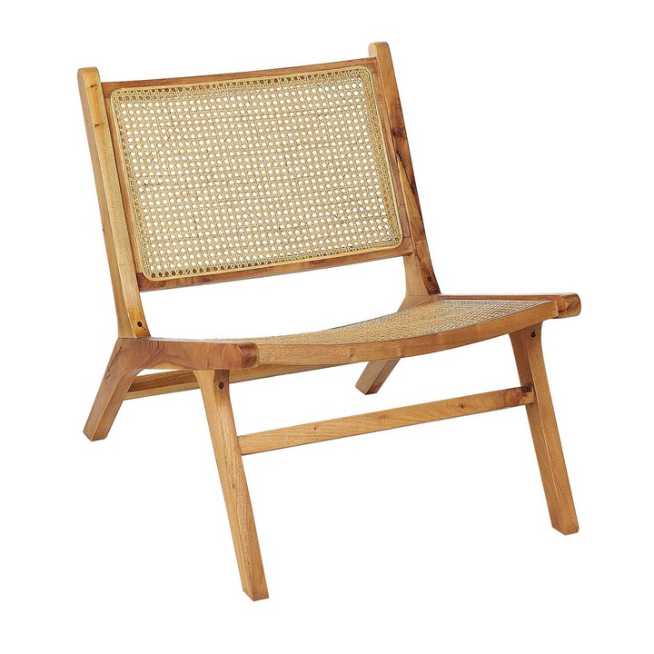 Világosbarna faszék rattanfonattal Middletown