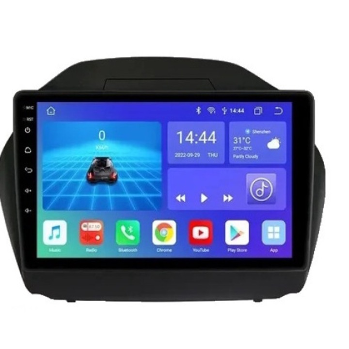 OSSUET S2 autós multimédia lejátszó 8 magos 4GB+32GB, Hyundai ix35-höz, Android 12, GPS, érintőképernyő 10.1"