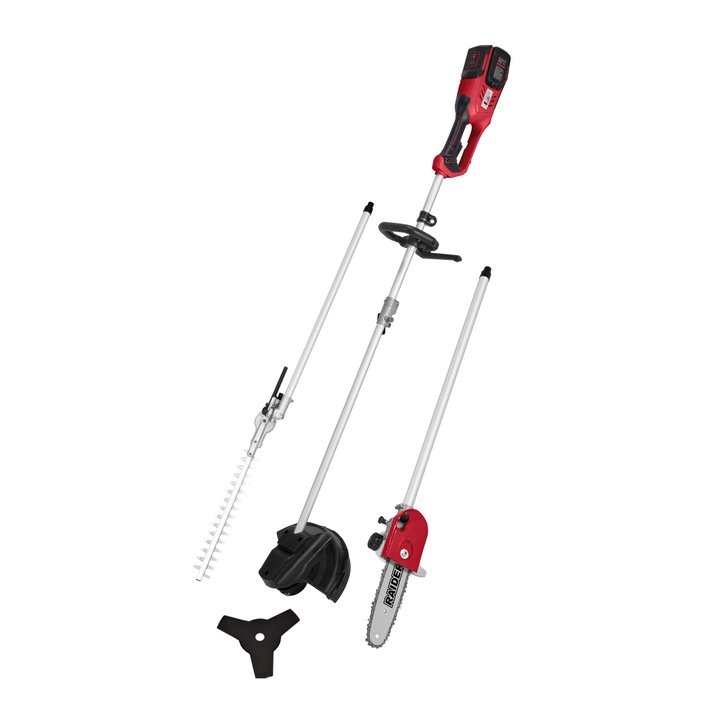 Elektromos metszőfűrész 4 az 1-ben RDP-BCPSHT20, akkumulátor 40 V, Raider Garden Tools 075741