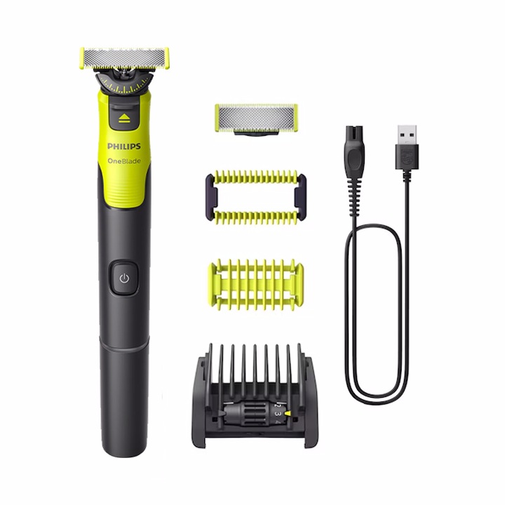 Хибридна самобръсначка, тример за брада и косми по тялото Philips OneBlade 360 QP4631/30