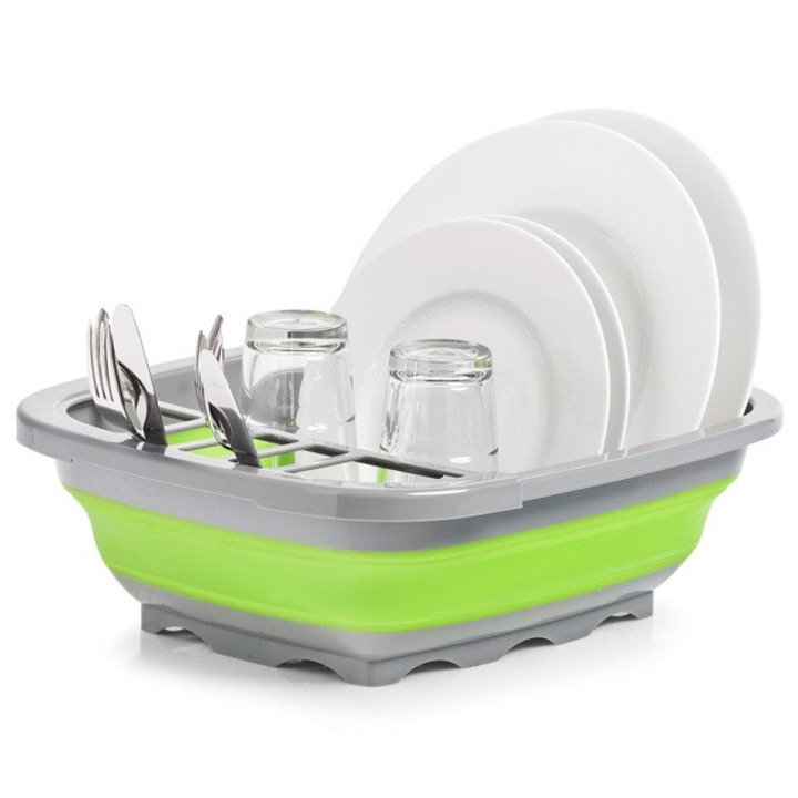 Uscator de vase pliabil, 38 x 32 x 12 cm, ZELLER