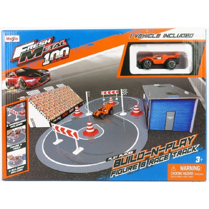 Kомплект с кола Maisto Build N Play Спийдуей