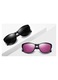 Ochelari de Soare pentru Femei - Techsuit (A572) - Black / Gradient Gray