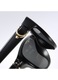Ochelari de Soare pentru Femei - Techsuit (A572) - Black / Gradient Gray