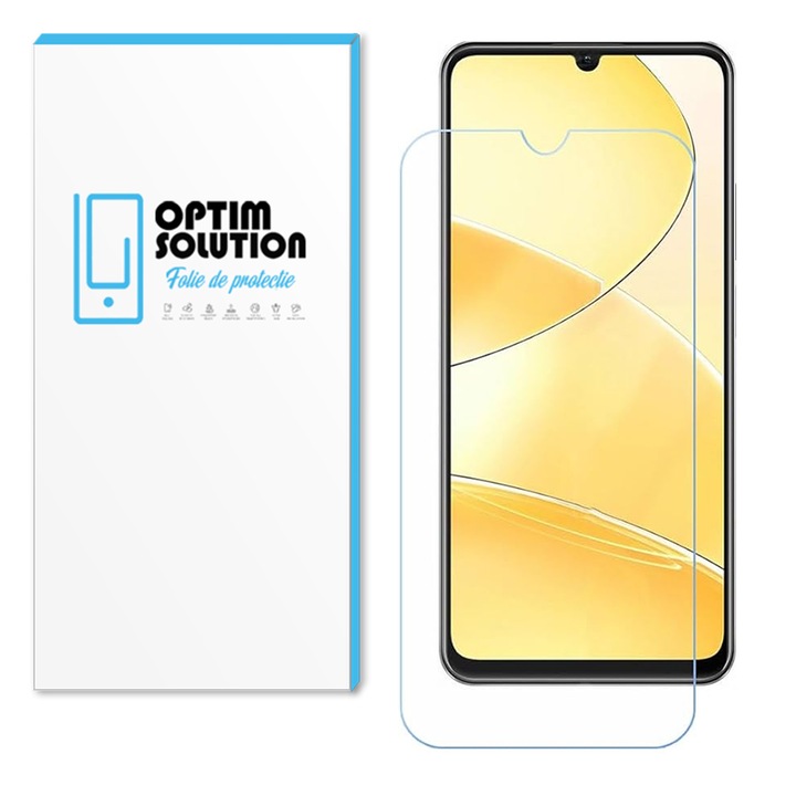 Noble 2.5D edzett üvegfólia Xiaomi Poco C65-höz, OPTIM OLDAT, 9 órás ellenállás, kristálytiszta, fejlett érintésérzékenység, robbanásbiztos, buborékmentes, UHD tisztaság, optimális védelmi technológia, világos látás, ujjlenyomat-mentes, átlátszó