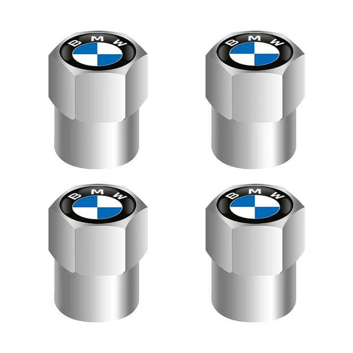 4 db alumínium autós szelepfedél készlet BMW E90 E91 E92 E93 X1 X3 X5 X6 M3 M5 F18 E63 ezüsthöz