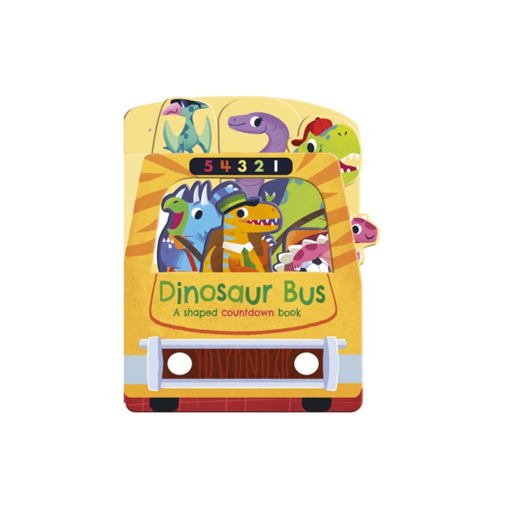 Dinosaur Bus A Shaped Countdown Book, Helen Hughes