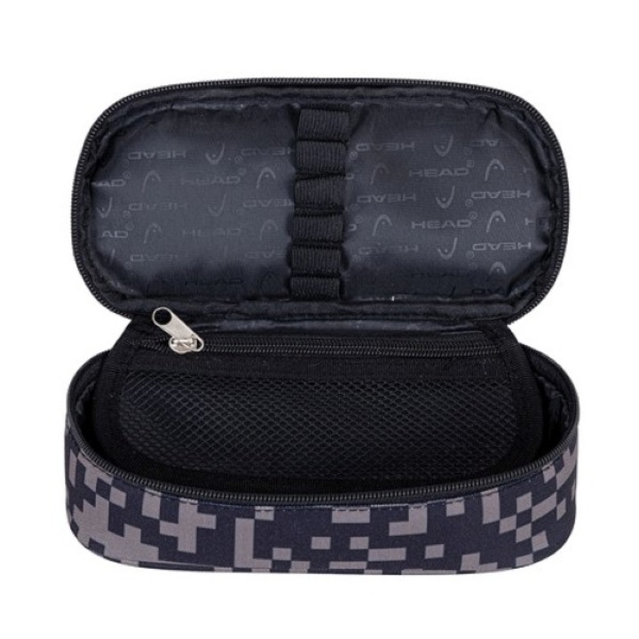 HEAD ovális tolltartó - Grey Bricks