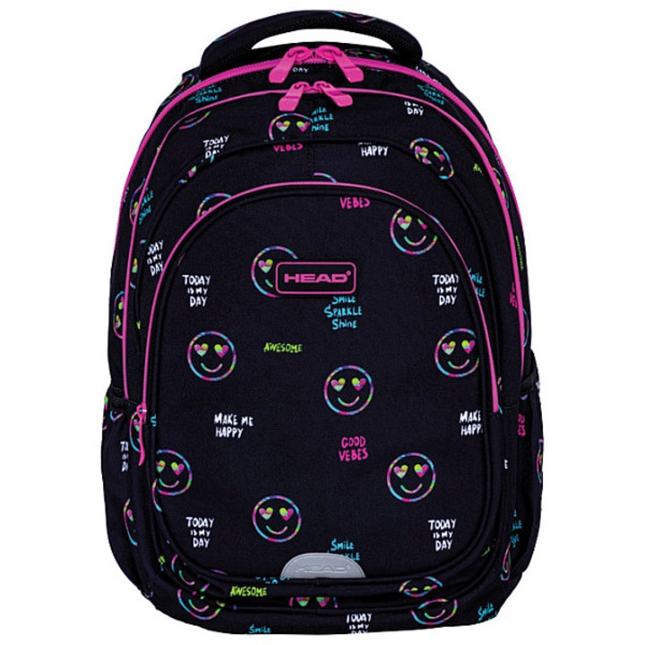 HEAD ergonomikus iskolatáska, hátizsák - Smiley