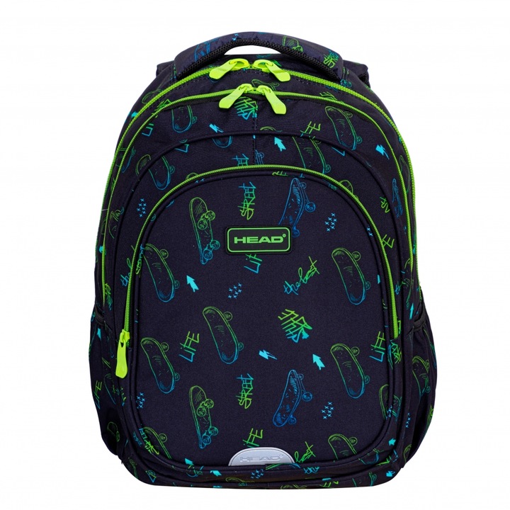 Rucsac scolar HEAD Skate lifestyle, AB300, 42 x 30 x 19 cm