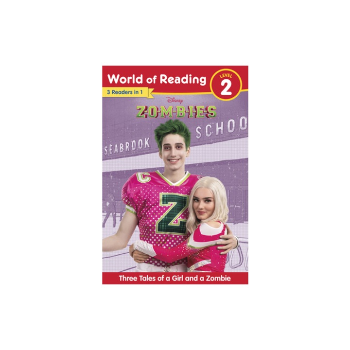 World of Reading Disney Zombies Three Tales of a Girl and a Zombie, Level 2, Disney Books