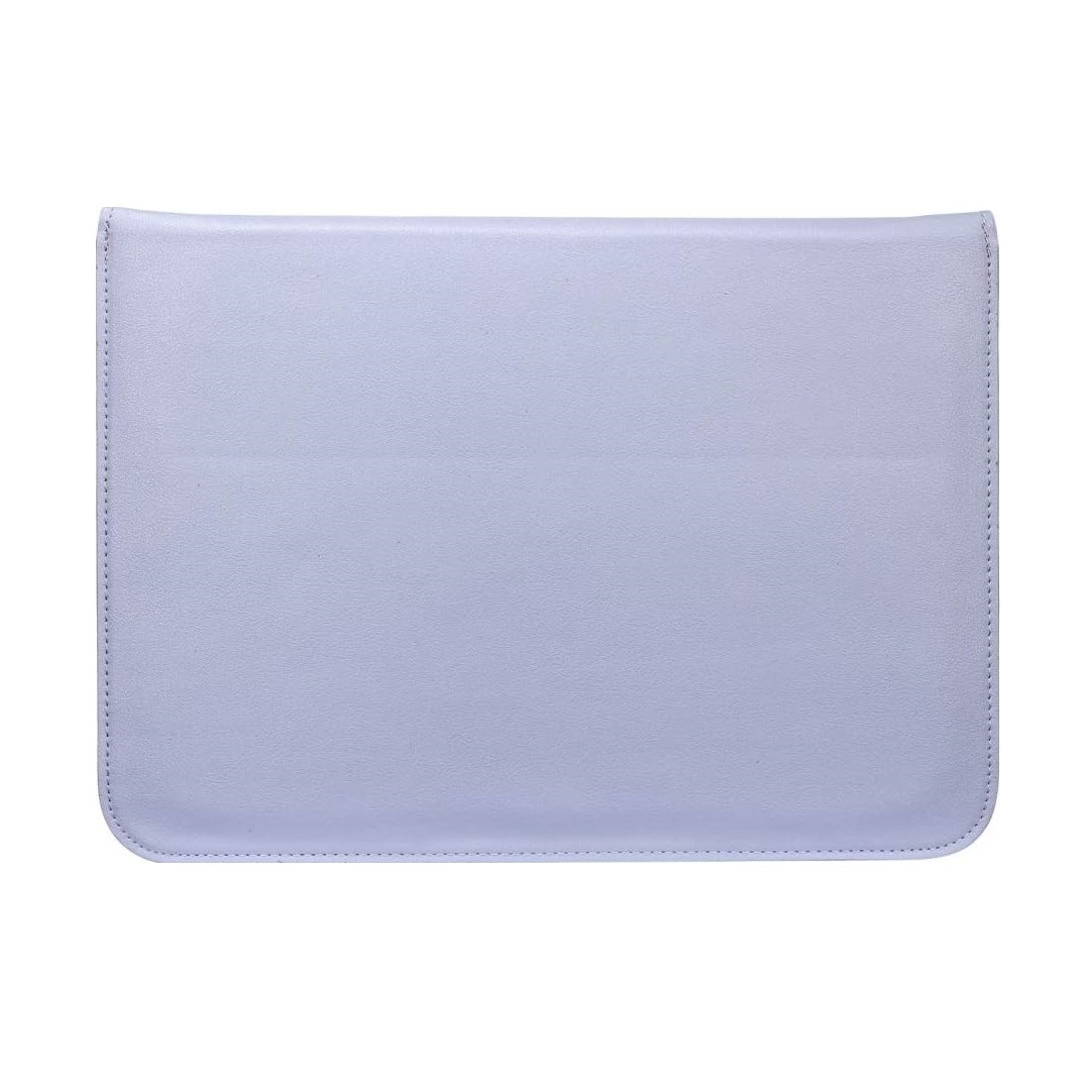 Husa din Piele pentru Macbook Air/Pro, Capac cu Magnet, Ecran 13-14 inch, Albastru