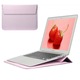 Husa din Piele pentru Macbook Air/Pro, Capac cu Magnet, Ecran 13-14 inch, Roz