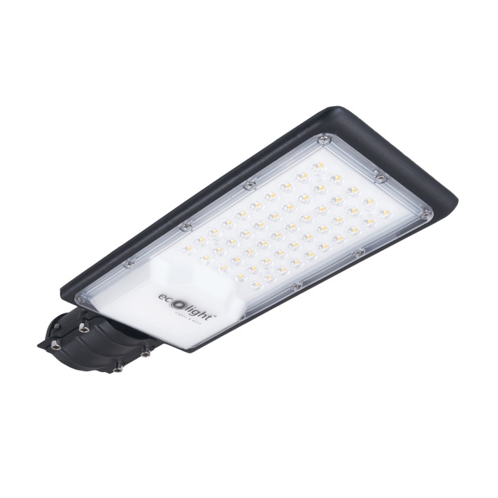 LED улична лампа ECONOMY 50W IP65, неутрално бяла (5000К), 4500lm