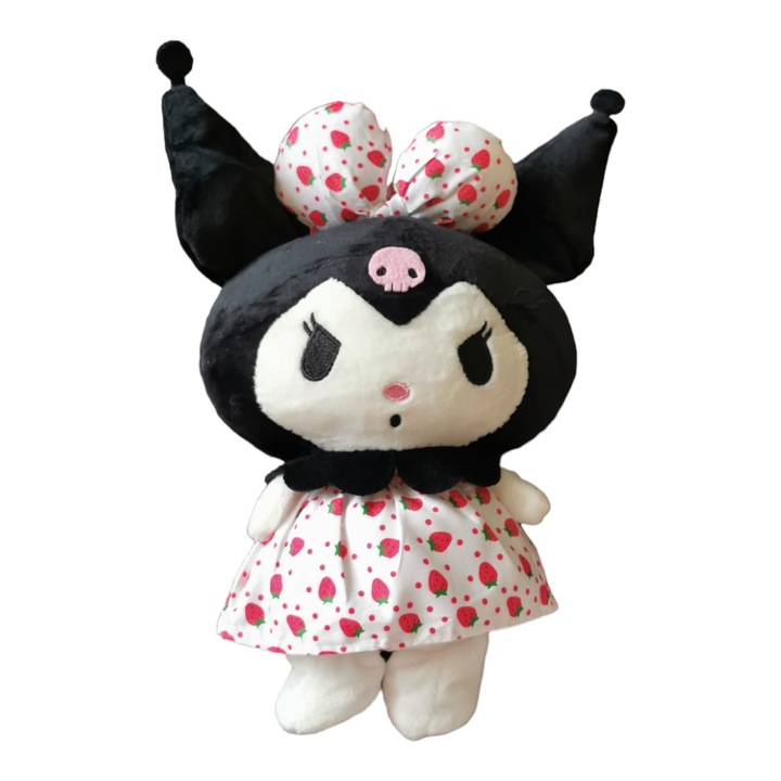 Jucarie de plus, Papusa Kuromi cva, 30 cm, multicolor