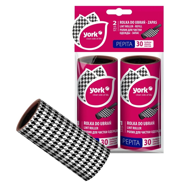 Rezerva rola de indepartare a scamelor 2buc PEPITA - YORK - WARDOBE BINE INTRETINUT