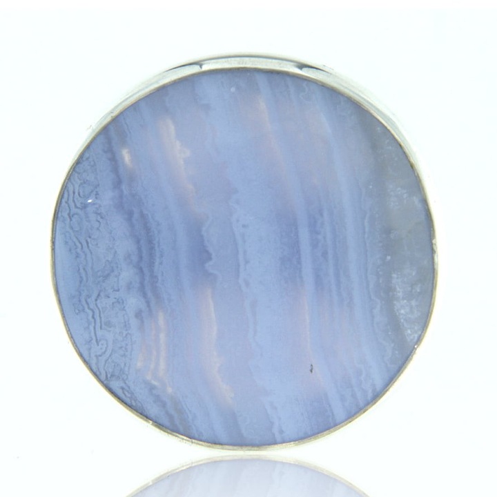 Inel reglabil din argint 925 cu agat natural, 0.4 g, fabricatie India