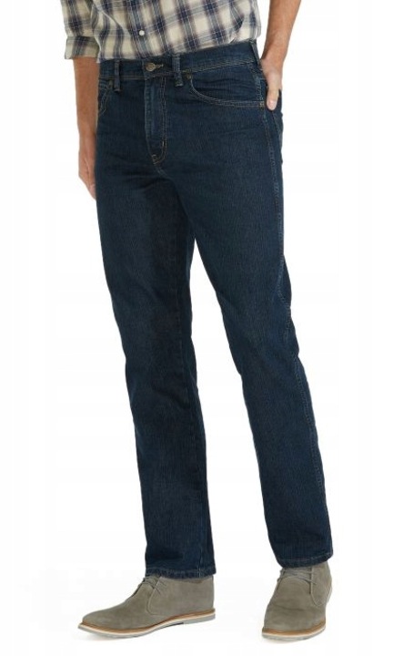 Wrangler, Regular Fit, Darkstone, Kék