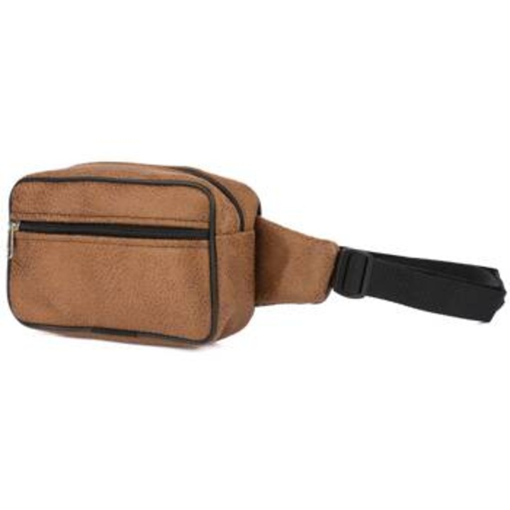 Чанта за мъже Beltimore, екокожа, кафява, регулируема