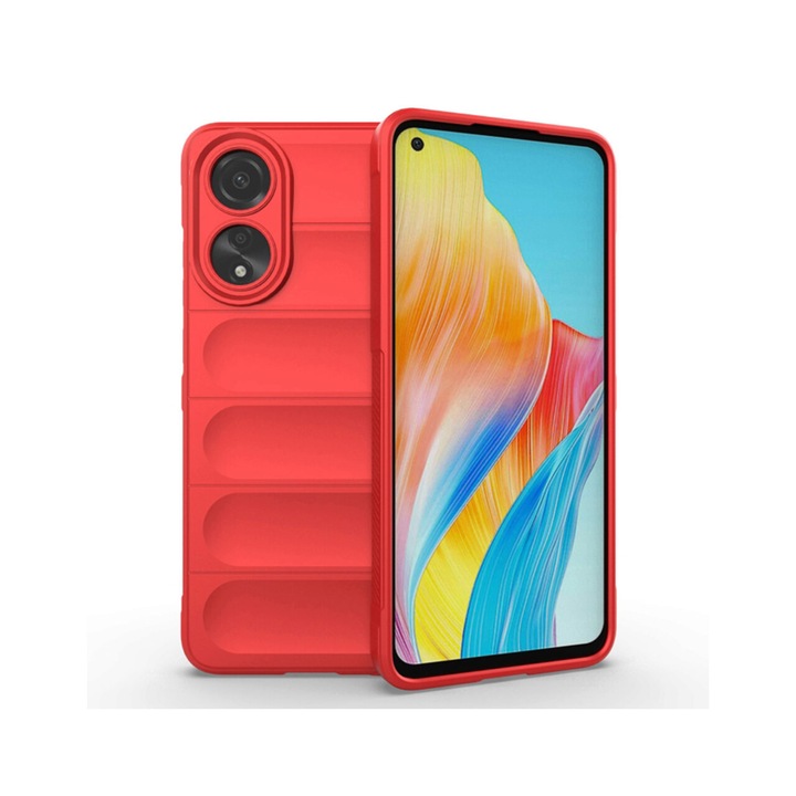 Кейс за Oppo A78 4G ApcGsm Magic Shield Red