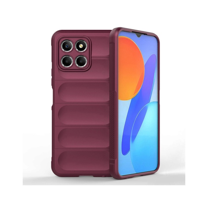 Кейс за Honor X6 / X8 5G / 70 Lite ApcGsm Magic Shield Bordeaux