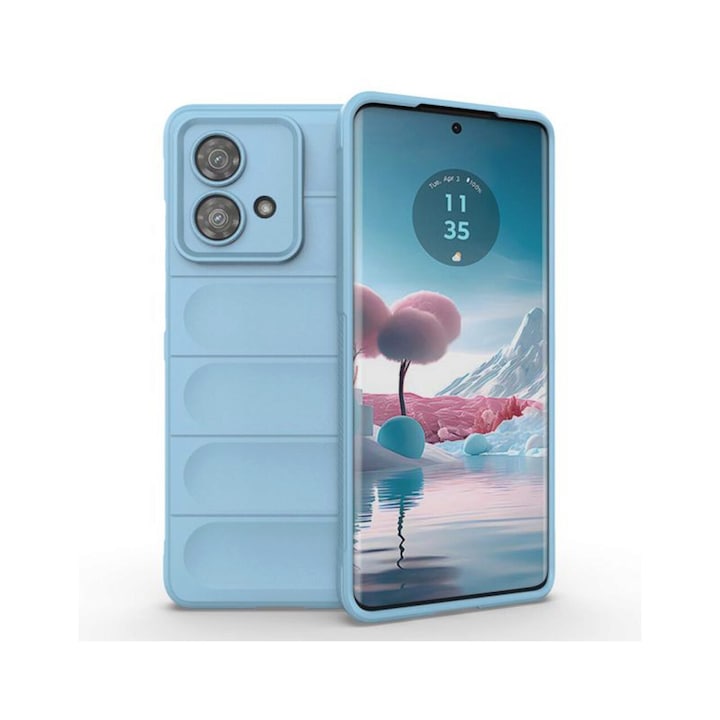 Капак за Motorola Edge 40 Neo ApcGsm Magic Shield Blue