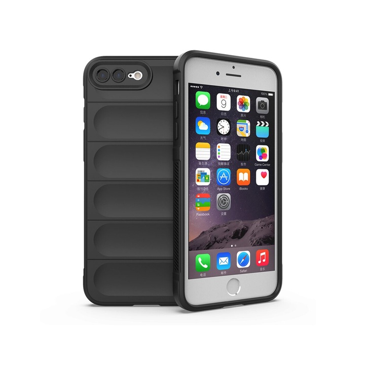 Кейс за iPhone 7 Plus / 8 Plus ApcGsm Magic Shield Черен