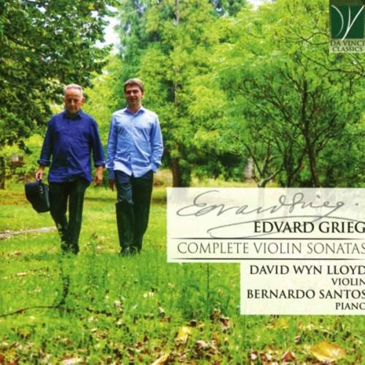 David Wyn / Bernar Lloyd - Grieg Complete Violin.. (CD)