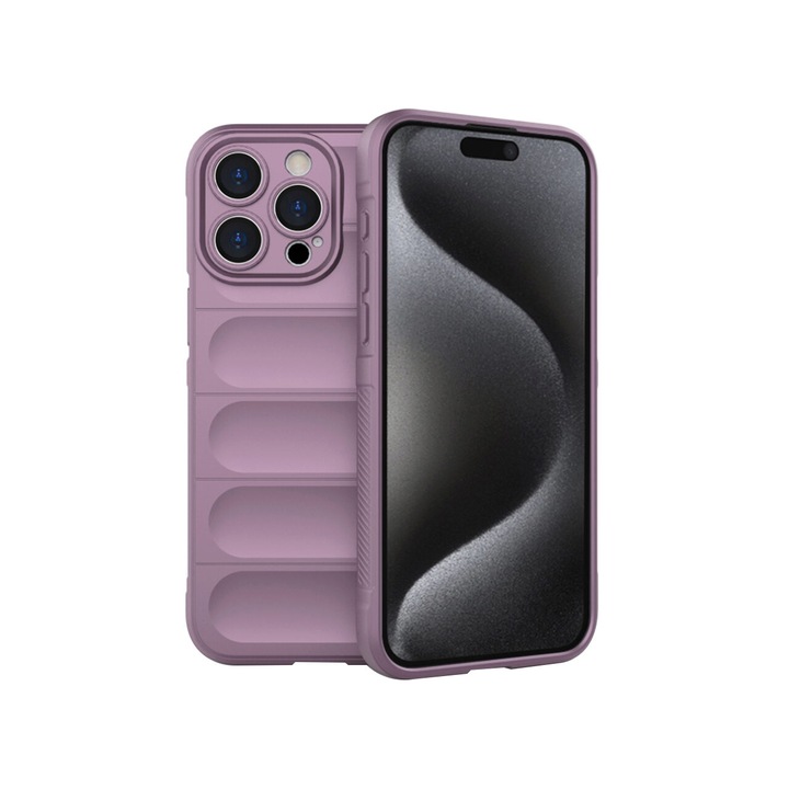 Husa pentru Apple iPhone 15 Pro Max ApcGsm Magic Shield Purpuriu