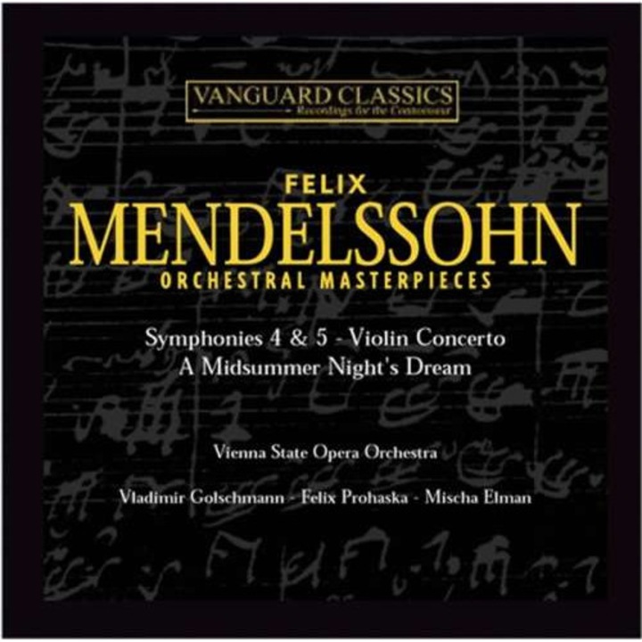 F. Mendelssohn-Bartholdy - Orchestral Masterpieces (CD)