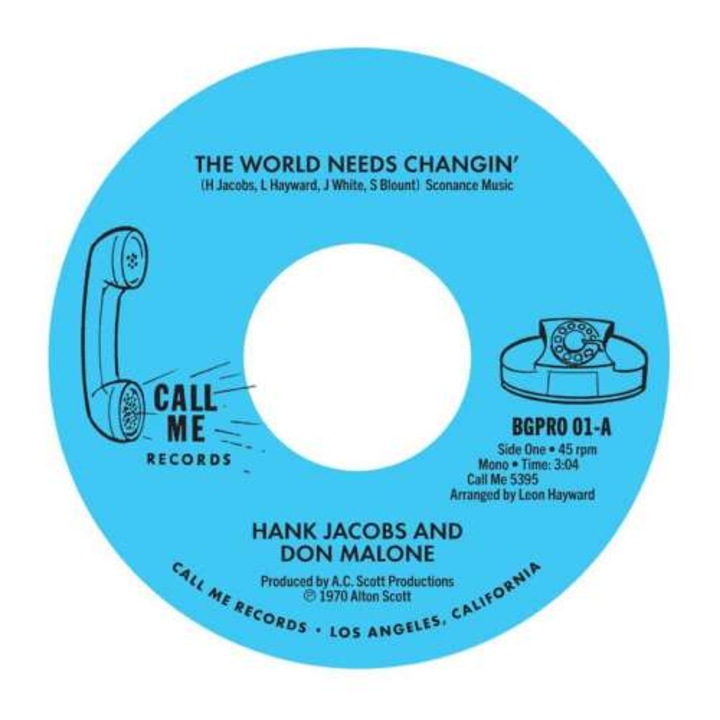 Hank Jacobs - 7-world Needs Changin'.. (LP)