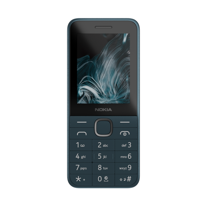 Мобилен телефон Nokia 225 4G (2024), DS, Тъмно син