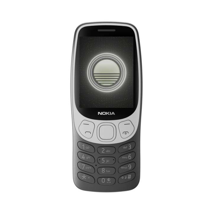 Nokia 3210 4G mobiltelefon, DS, Fekete