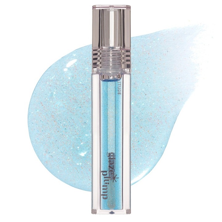 Luciu de buze Etude Glaze Plump Gloss 01 Sparkling Blue