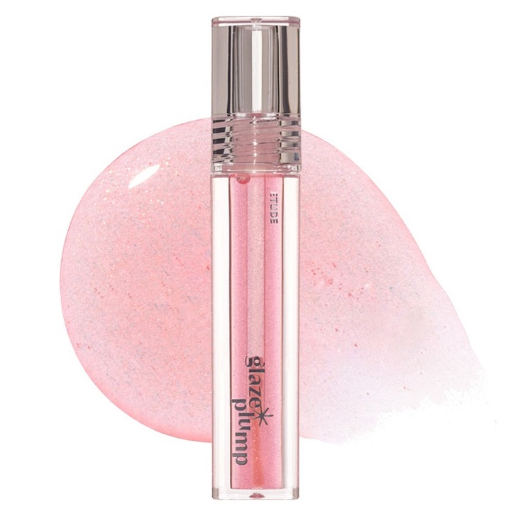 Luciu de buze Etude Glaze Plump Gloss 03 Aurora Pink